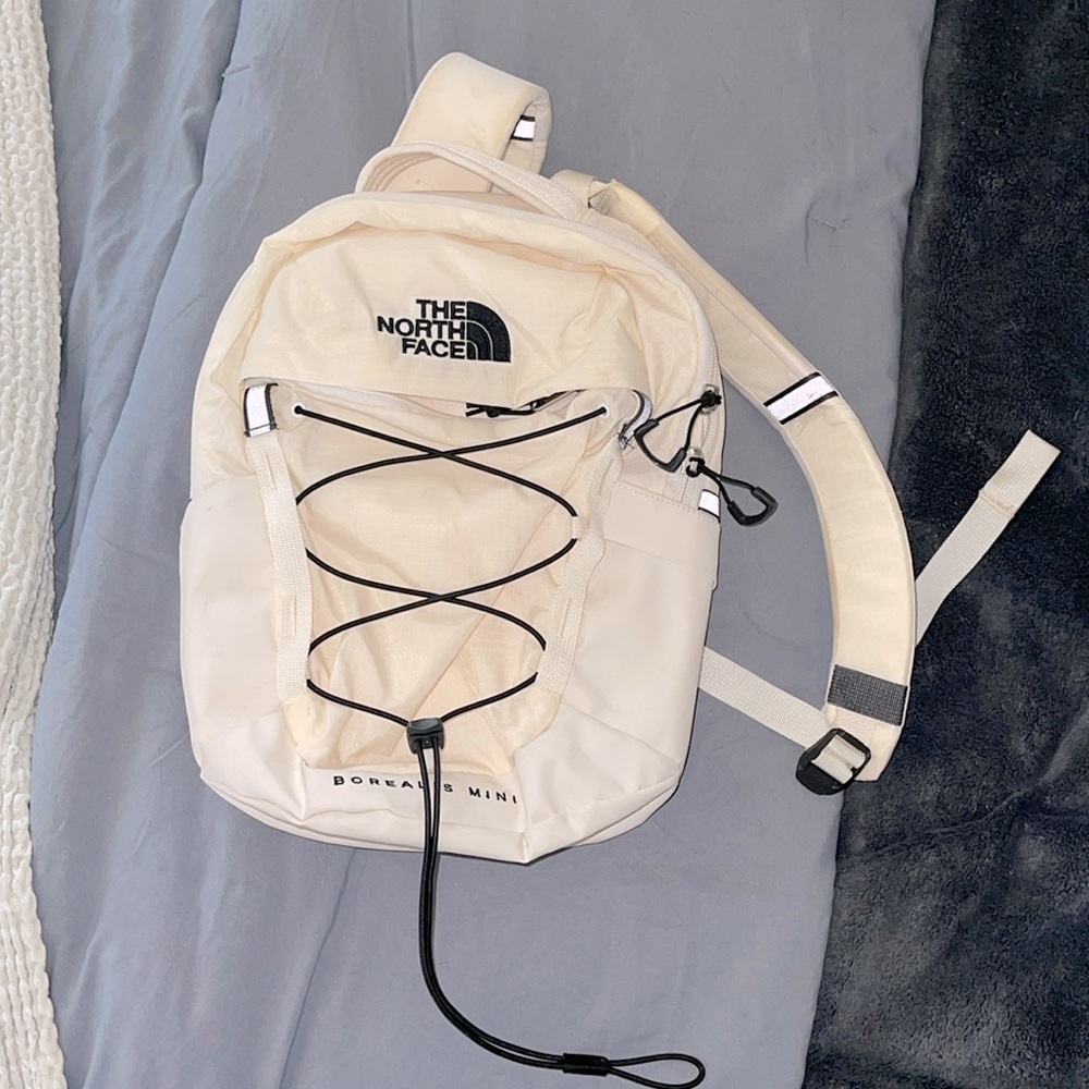 Only used once! Borealis mini north face backpack! Great for hiking or camping!